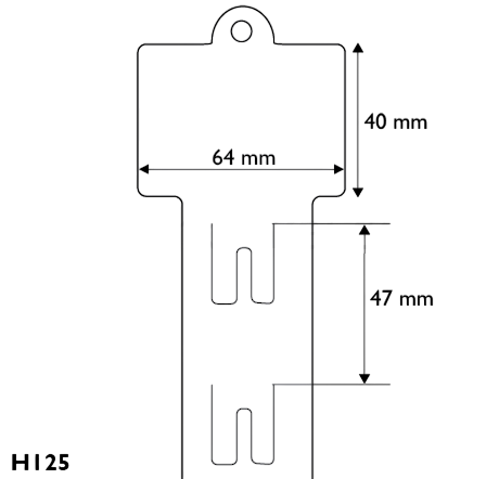Ganchera Plastica Exhibidora 12 posiciones rapida H125 - Imagen 2