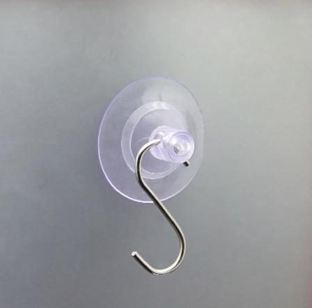 Chupón 45mm Doble ventosa, con perforación para gancho