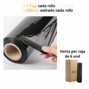 Rollo Film 1.7Kgrs Color Negro