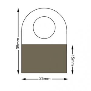 HangTabs - Colgador adhesivo - Pack 500 Unid Mini 0351