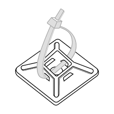 Base adhesiva o Soporte techo 38x38mm - Imagen 3